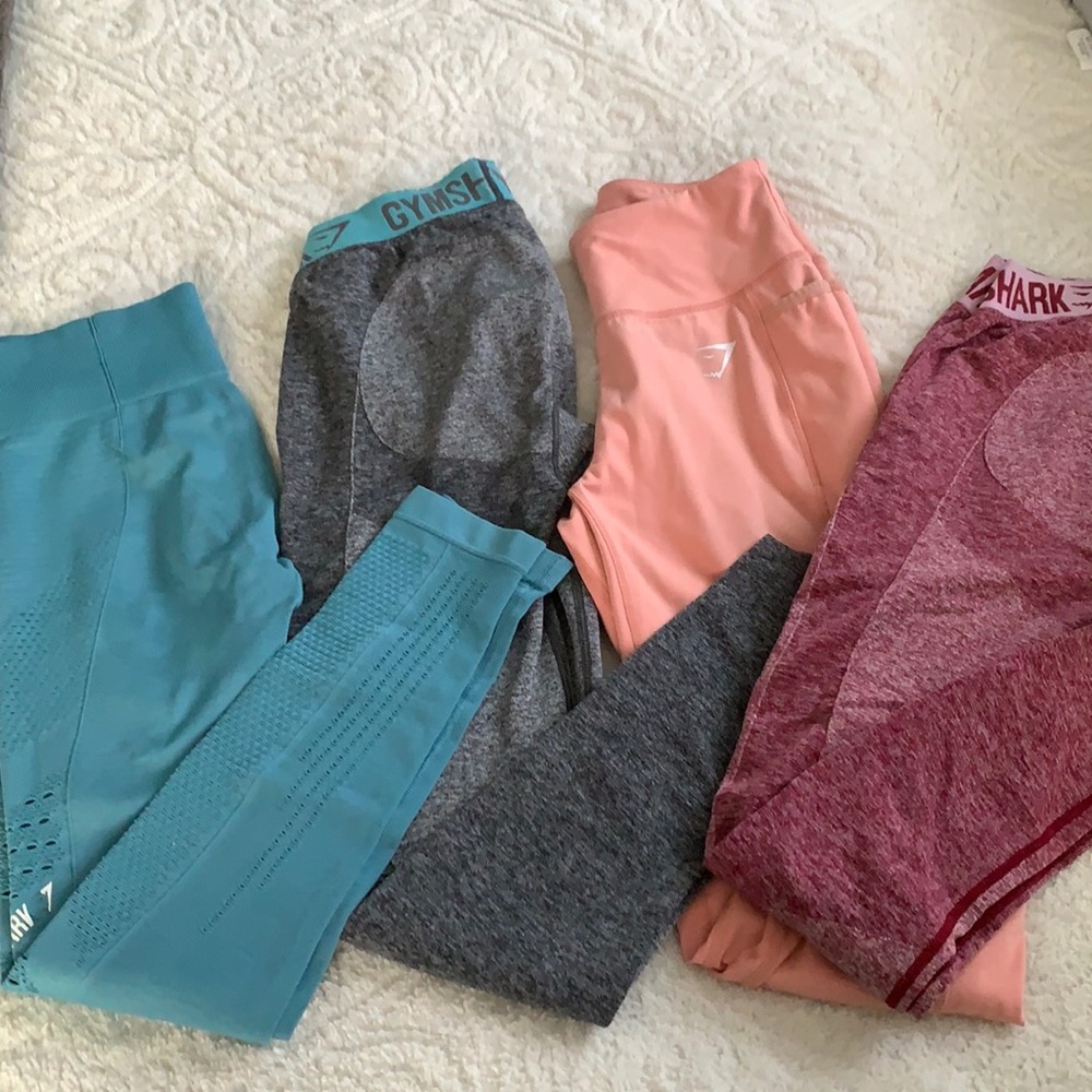 Set of 4 gymshark leggings